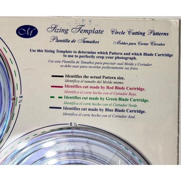 Creative Memories Tools Cutting System Circles + Stickers Lot - Picture 3 of 4